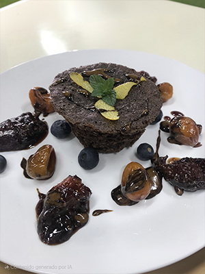 marquise de chocolate